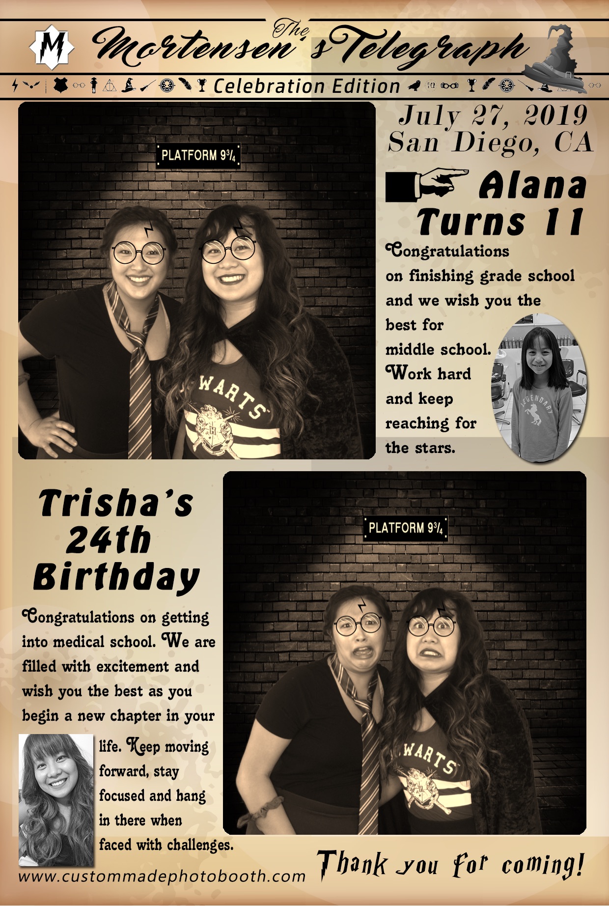 Harry Potter-Themed Birthday Party