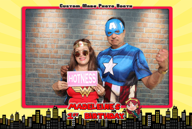 Party photo booth GIF from San Diego event